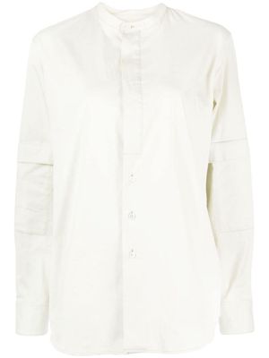 Lemaire double-layer cotton shirt - Green