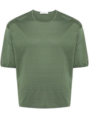 LEMAIRE drop-shoulder cotton T-shirt - Green