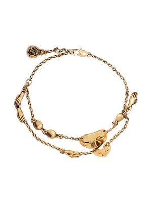 Lemaire Estampe chain-link bracelet - Gold