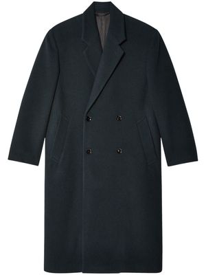 Lemaire felted wool coat - Blue