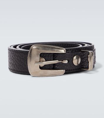 Lemaire Grained leather belt