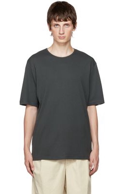 Lemaire Gray Ribbed T-Shirt