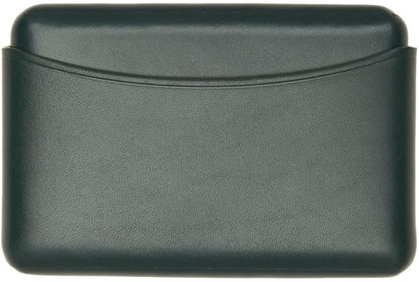 Lemaire Green Molded Card Holder