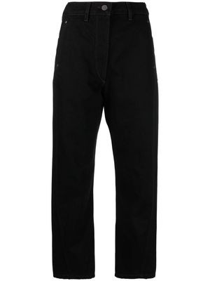 Lemaire high-waisted mom jeans - Black