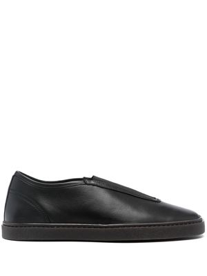 Lemaire leather slip-on sneakers - Black