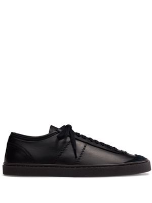 LEMAIRE Linoleum lace-up sneakers - Black