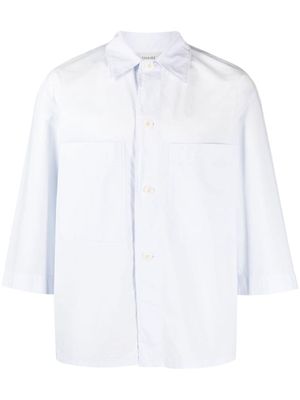 Lemaire long-sleeve button-fastening shirt - Blue