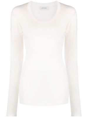 Lemaire long-sleeved cotton T-shirt - Neutrals