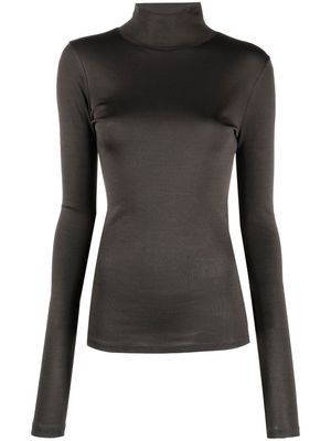 Lemaire long-sleeved turtle neck top - Neutrals