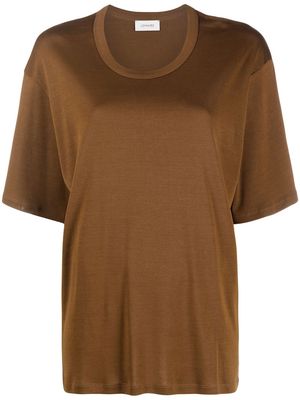 Lemaire loose fit T-shirt - Brown