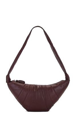 Lemaire Medium Croissant Bag in Brown
