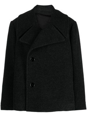 Lemaire mélange wool jacket - Grey