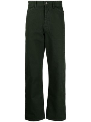 Lemaire mid-rise straight-leg jeans - Green