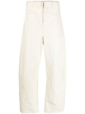 Lemaire mid-rise straight-leg trousers - Neutrals