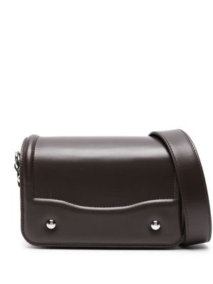 LEMAIRE mini Ransel leather crossbody bag - Purple