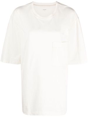 Lemaire patch-pocket cotton T-shirt - Neutrals