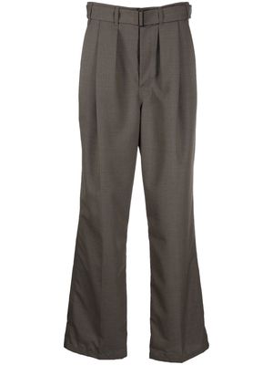 Lemaire pleated straight-leg trousers - Grey