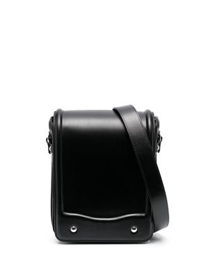 Lemaire Ransel leather shoulder bag - Black