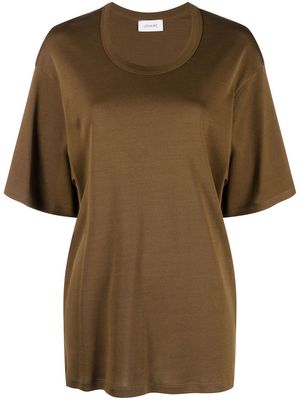 Lemaire rib jersey top - Neutrals
