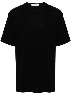 LEMAIRE ribbed cotton T-shirt - Black