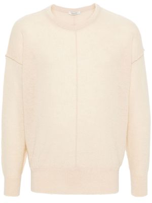 LEMAIRE seam-detail knit jumper - Neutrals