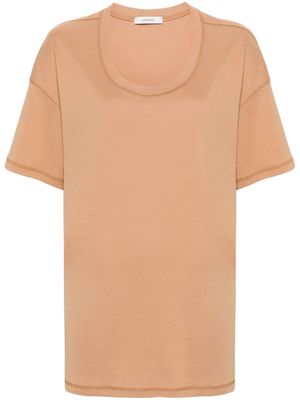 LEMAIRE seam-detailing T-shirt - Neutrals