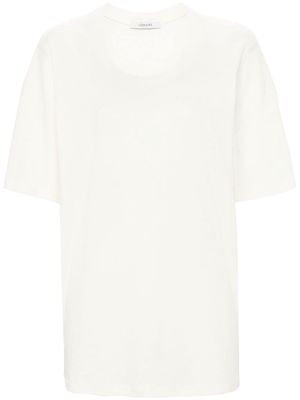 LEMAIRE seam-detailing T-shirt - Yellow