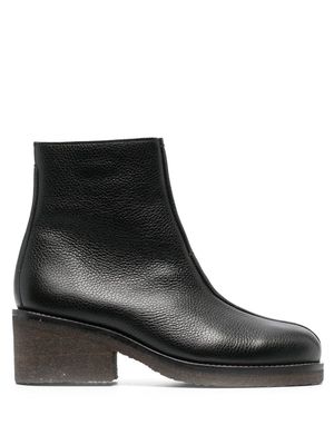 Lemaire shearling-lined ankle boots - Black