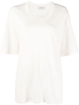 Lemaire short-sleeve cotton T-shirt - White