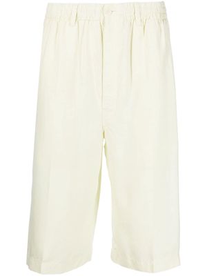 Lemaire silk below-knee shorts - Yellow