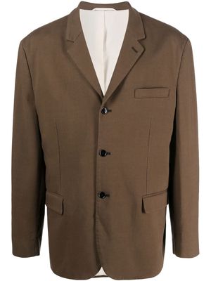 Lemaire single-breasted blazer - Brown