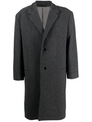 Lemaire single-breasted oversized coat - Grey