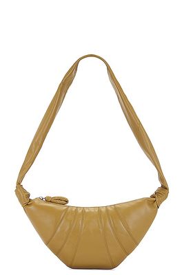 Lemaire Small Croissant Bag in Tan