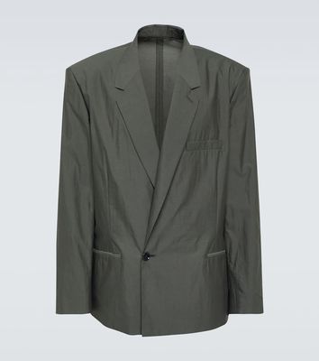 Lemaire Tailored cotton and silk blazer