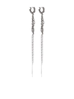 LEMAIRE Tangle drop earrings - Silver