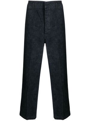 Lemaire tapered denim chinos - Blue