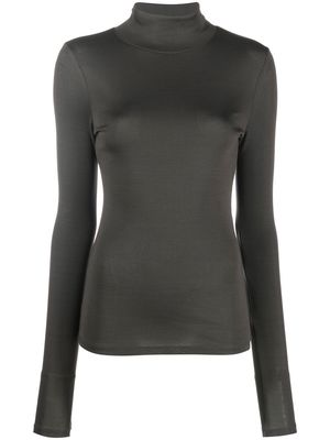 Lemaire turtleneck long-sleeve top - Green