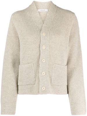 Lemaire V-neck wool cardigan - Neutrals