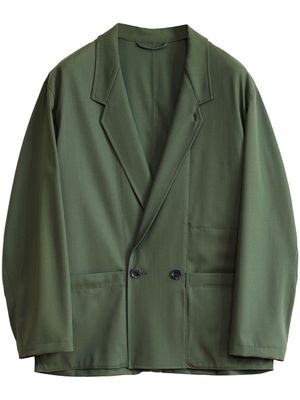 LEMAIRE virgin wool blazer - Green