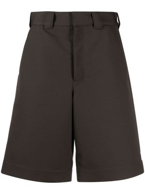 Lemaire wide-leg Bermuda shorts - Brown