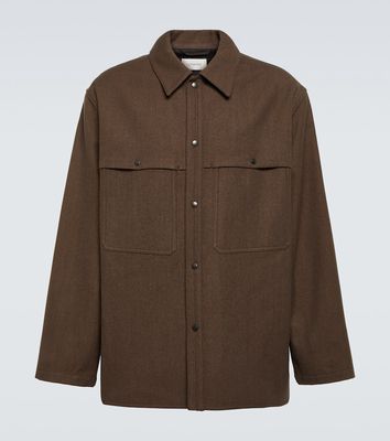 Lemaire Wool and cotton overshirt
