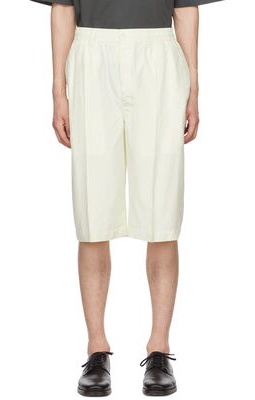 Lemaire Yellow Easy Shorts