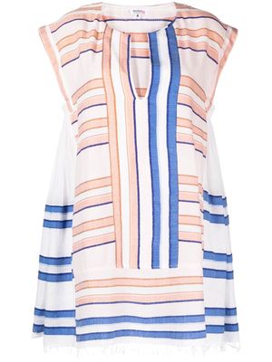 lemlem Eskedar stripe-pattern caftan dress - Multicolour