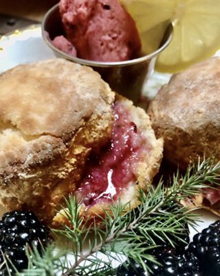 Lemon Lavender Biscuits with Blackberry Butter, 12 Count