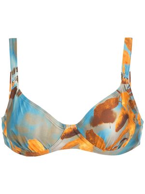 Lenny Niemeyer abstract-print bikini - Blue
