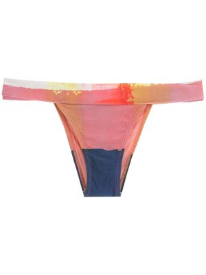 Lenny Niemeyer abstract-print bikini bottoms - Multicolour