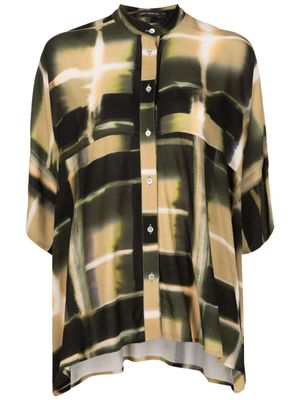 Lenny Niemeyer abstract-print half-sleeved blouse - Multicolour