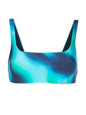 Lenny Niemeyer Agata square-neck bikini top - Blue