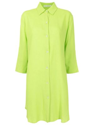Lenny Niemeyer Basic button-up shirtdress - Green
