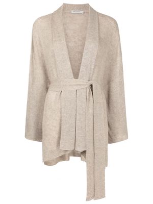 Lenny Niemeyer belted knitted kimono - Neutrals